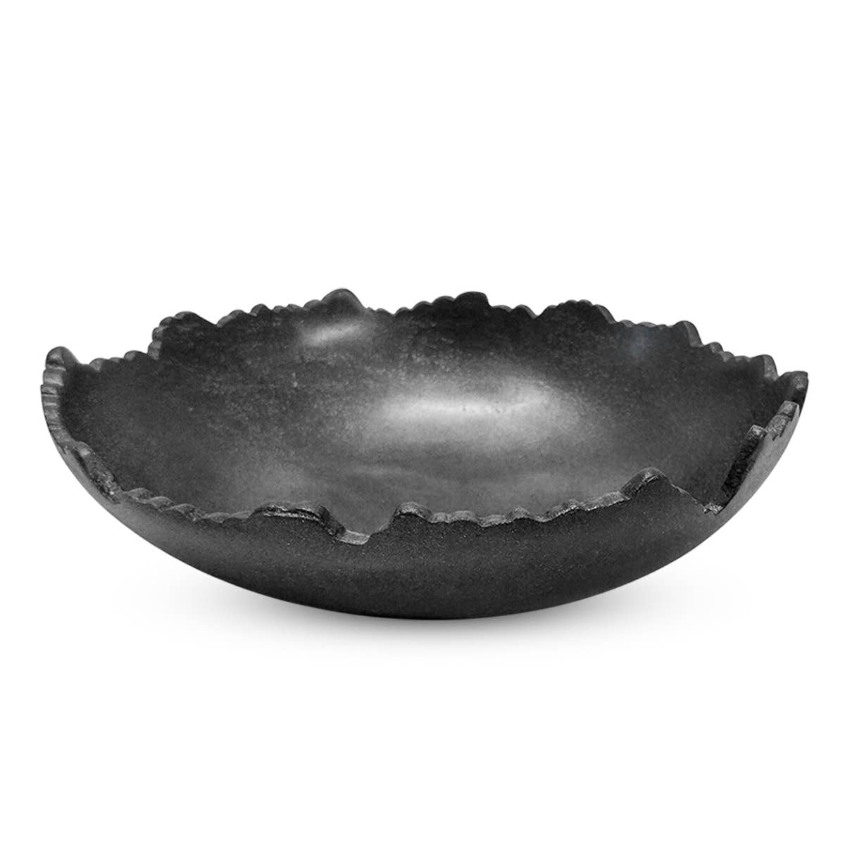 Black Round Cut Bowl