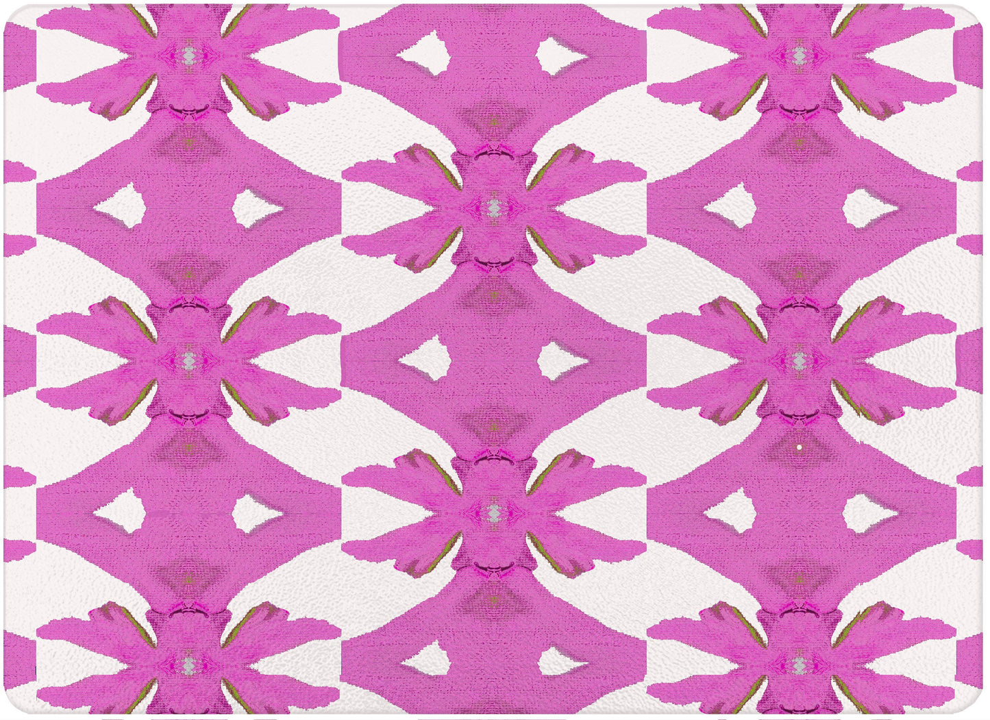 Laura Park Pink Palms Cutting Board - Small Rectangle