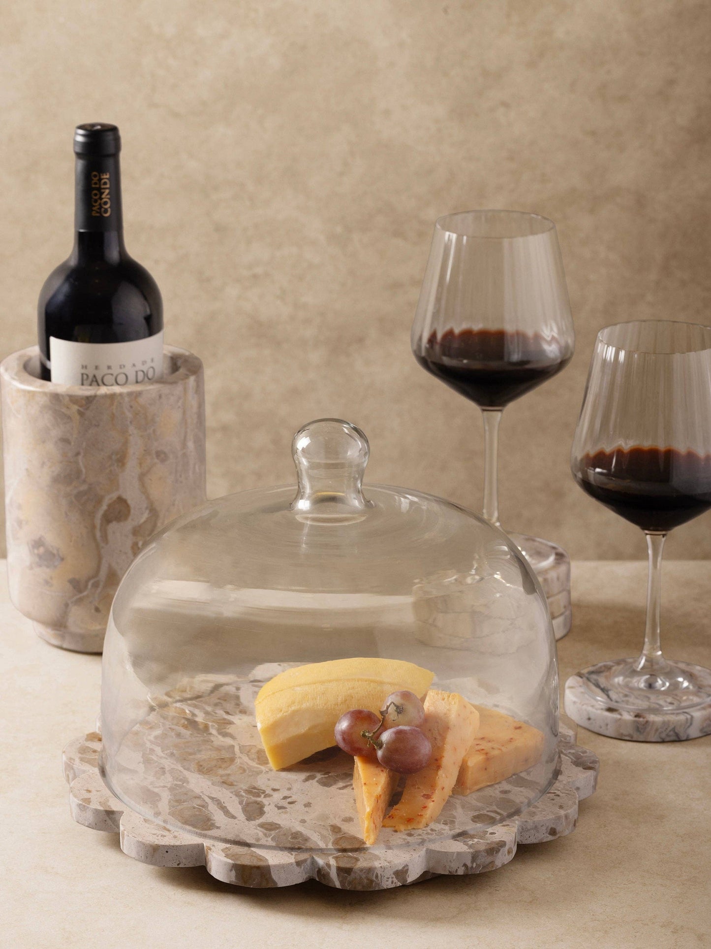 Viola Serving Board with Cloche