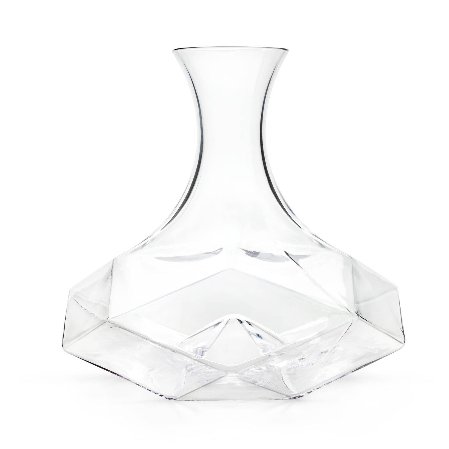 Seneca™ Faceted Crystal Wine Decanter