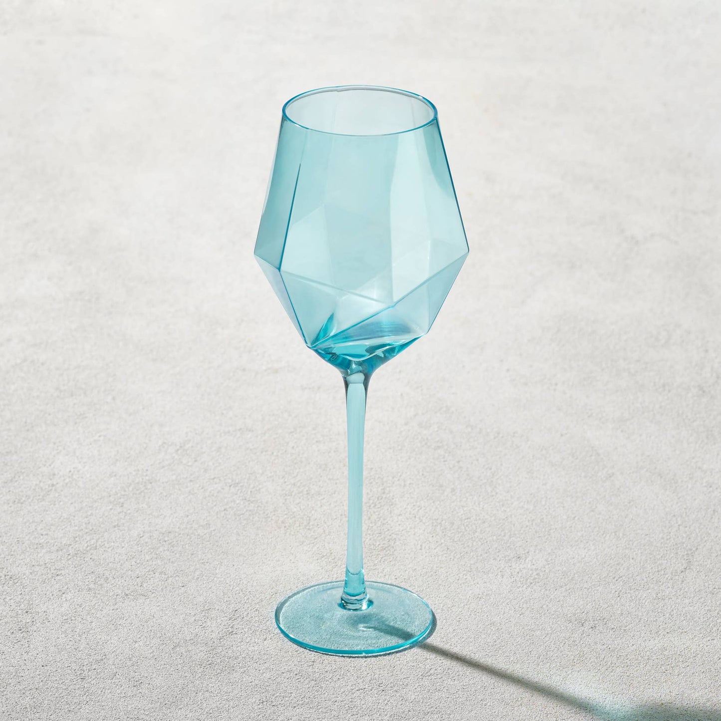 Vikko Decor Sparkle Blue Wine Glass
