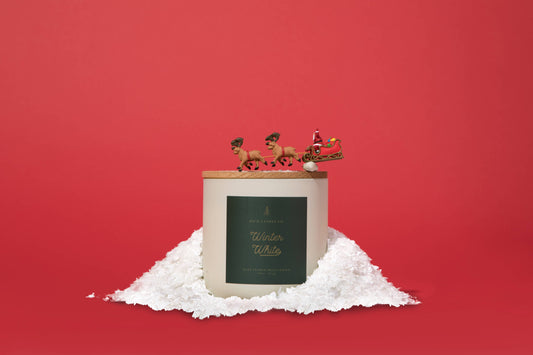 Winter White Candle by HICO Candle Co.