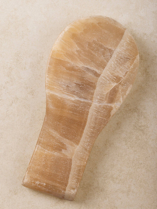 Tunisia Onyx Marble Spoon Rest