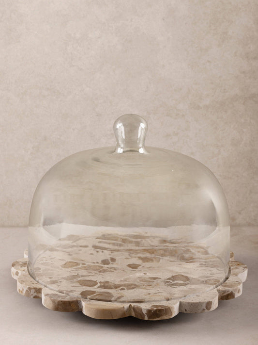 Viola Serving Board with Cloche