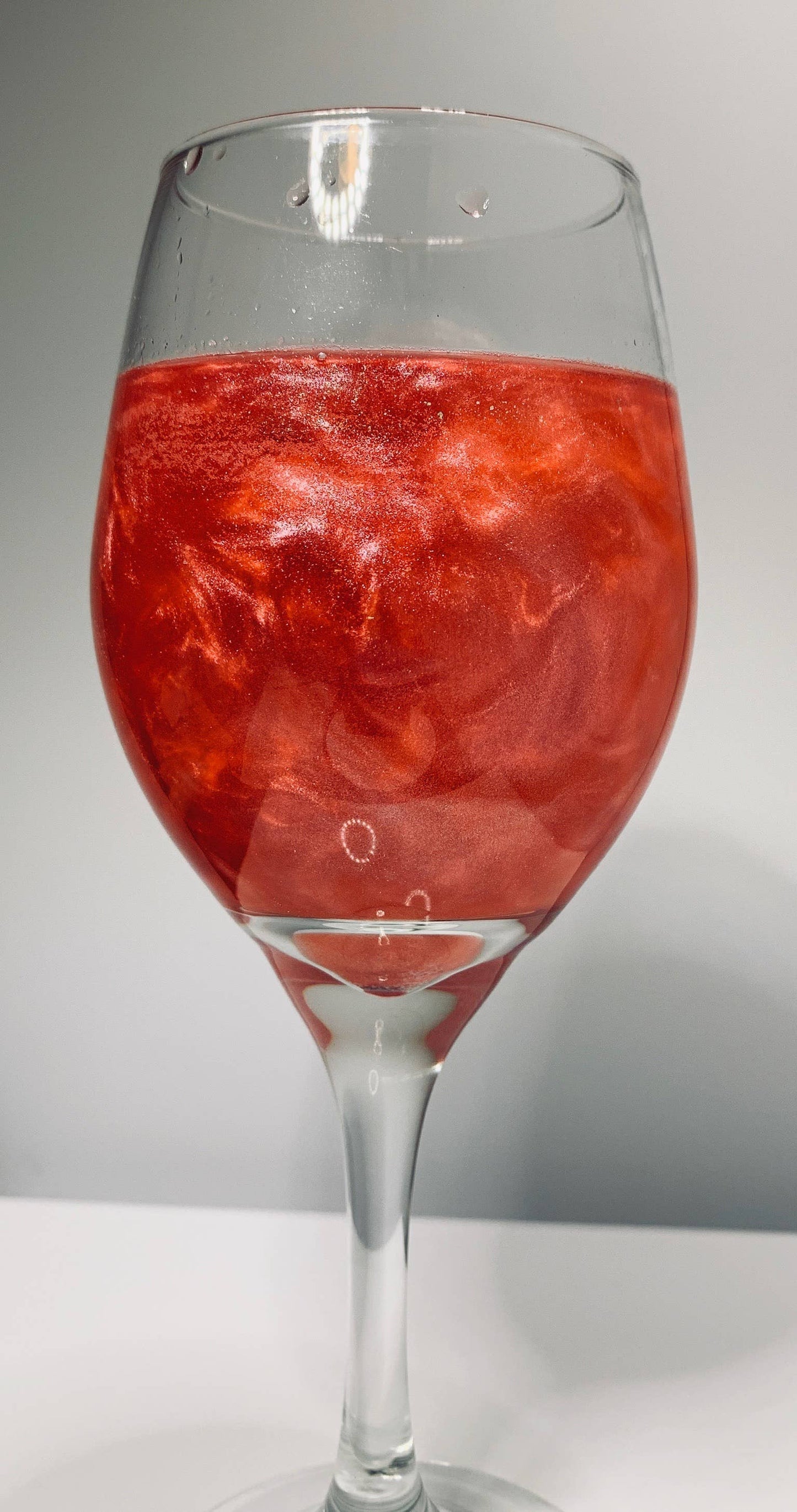 Snowy River Cocktail Glitter Red