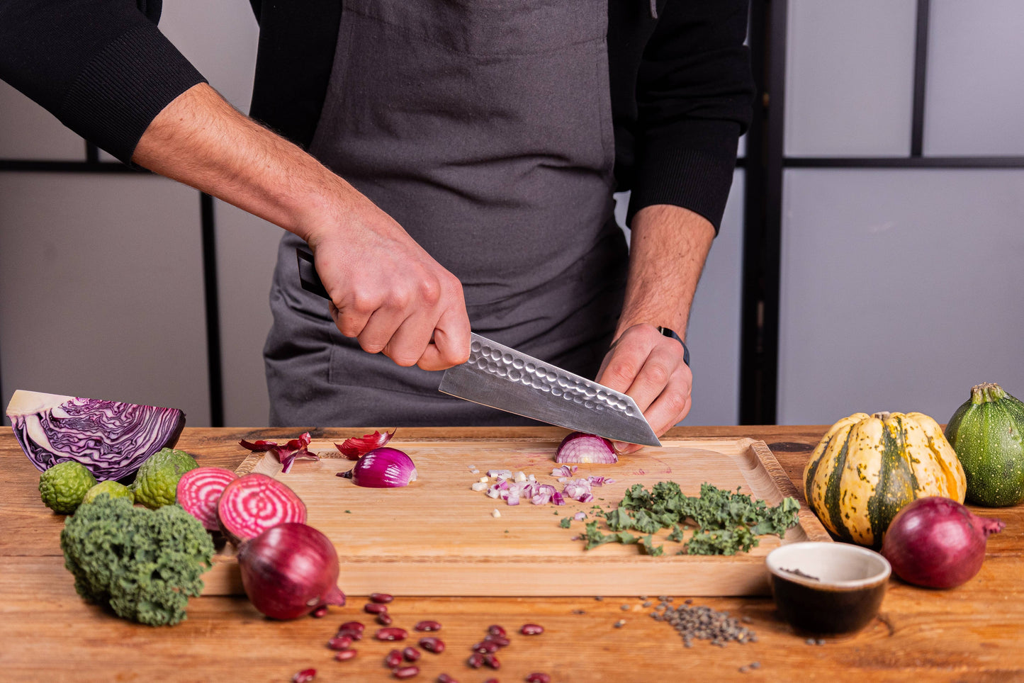 Kitchen Knife - KOTAI Bunka Santoku