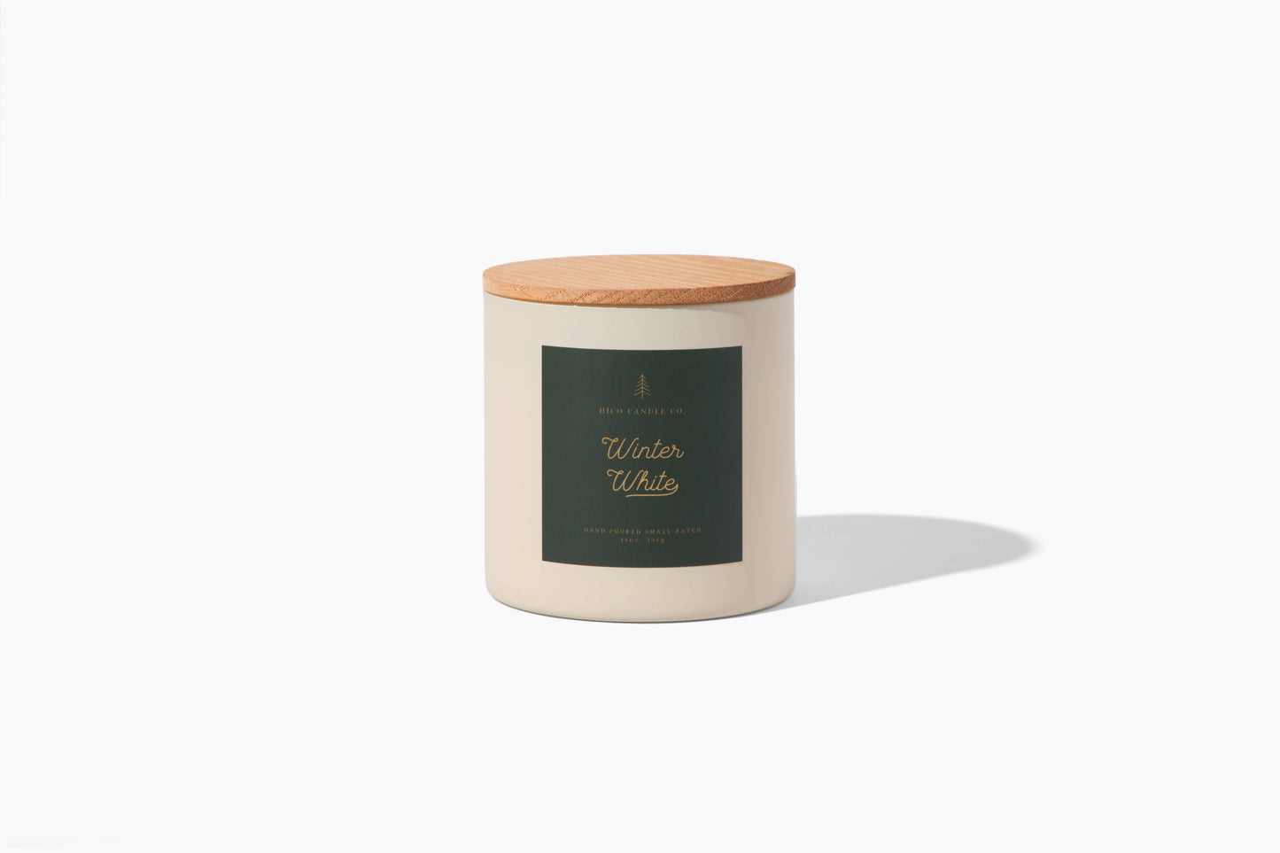 Winter White Candle by HICO Candle Co.