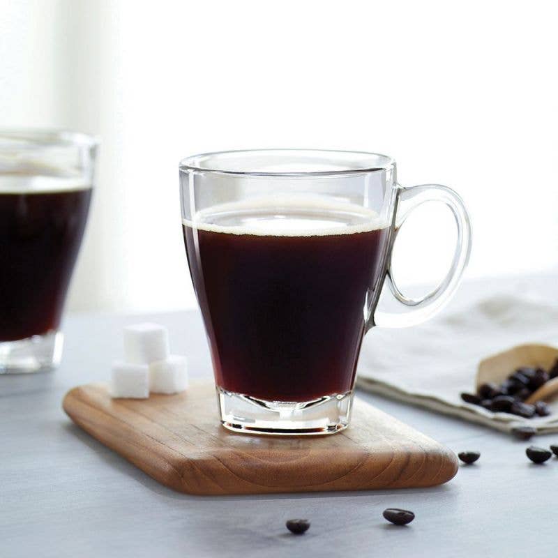 Glass Americano Coffee Cup - 12oz