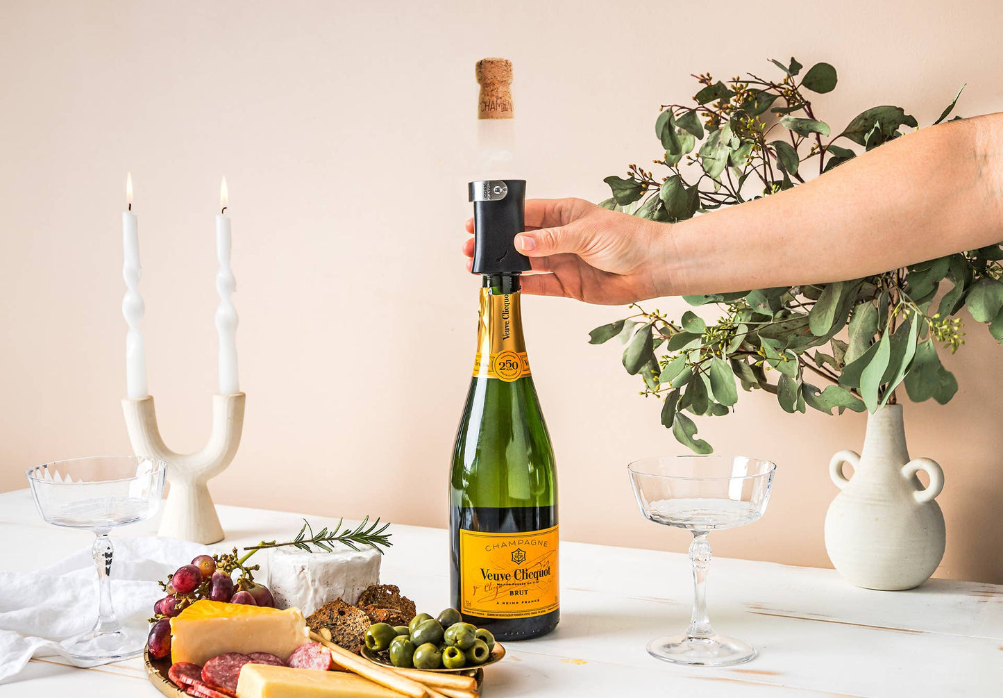 Champop - Champagne Popper & Cork Catcher