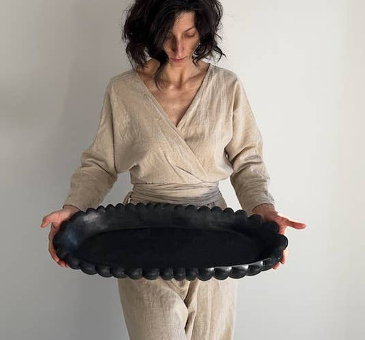 FORMA XXL handmade concrete bowl : Antique Marble