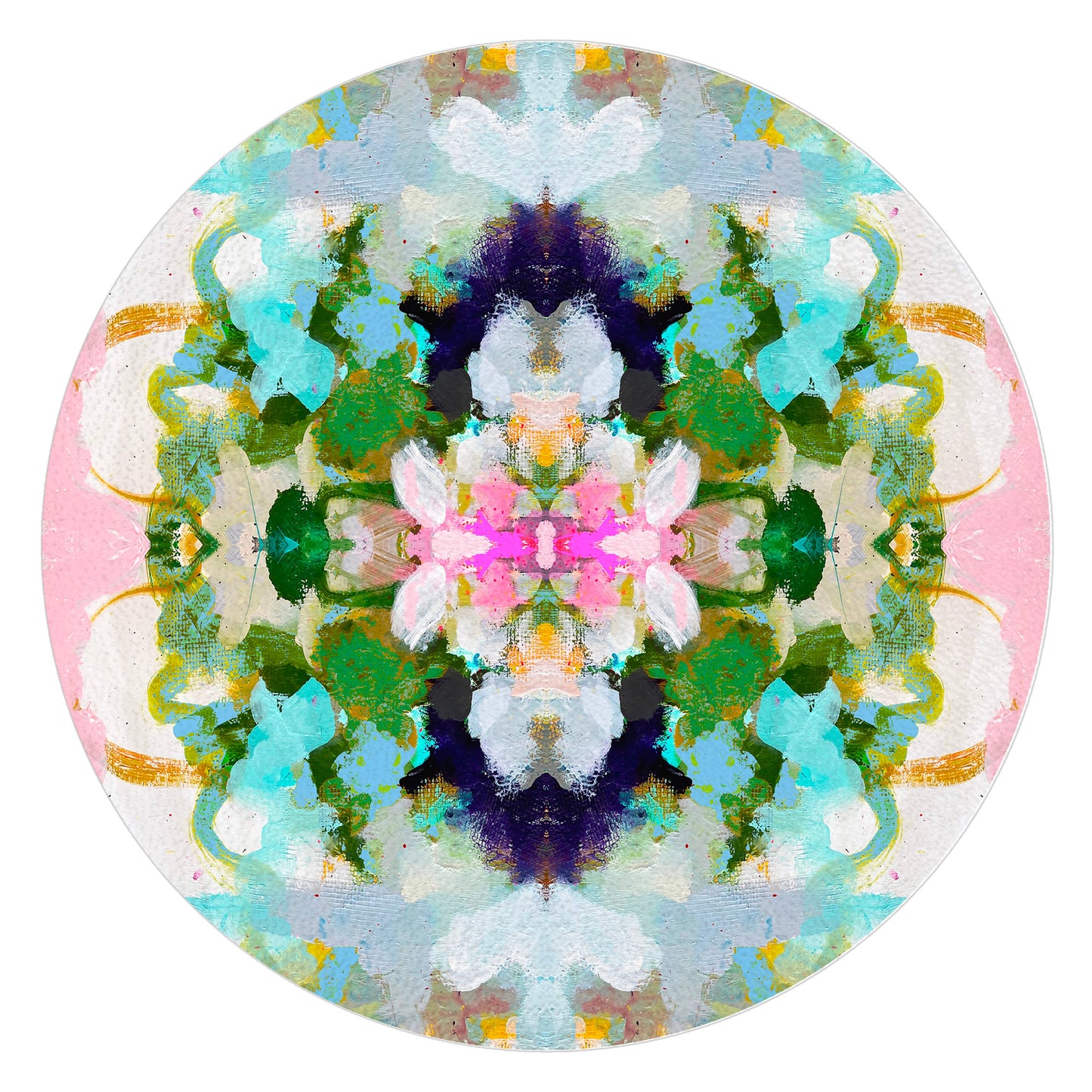 Nantucket Bloom by Laura Park Cutting Board - Large Round
