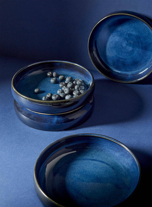 Handmade Stoneware Pasta/Salad Plate | Edan 7.9"