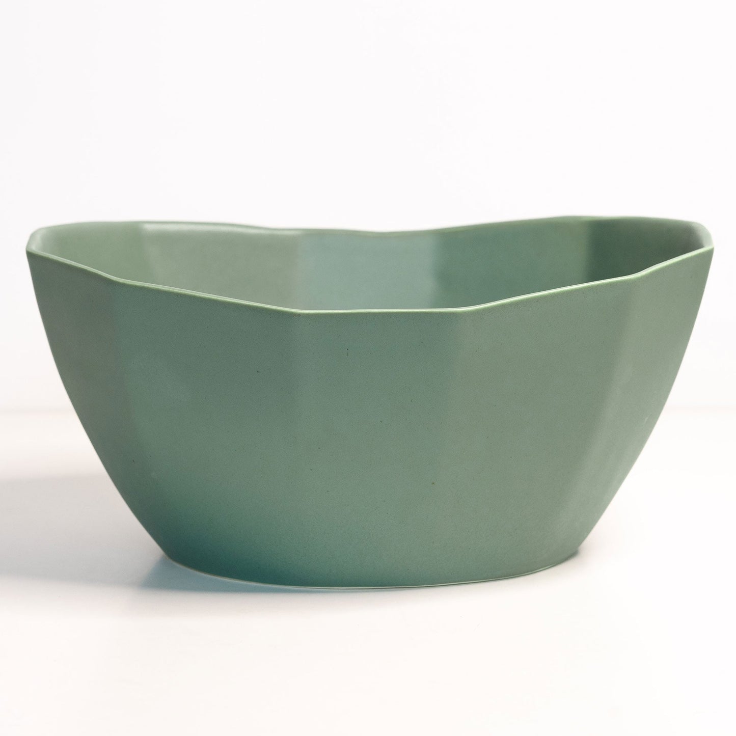 Large Porcelain Nesting Bowl by Ember Collective, handmade porcelain, great for pasta and salads.
